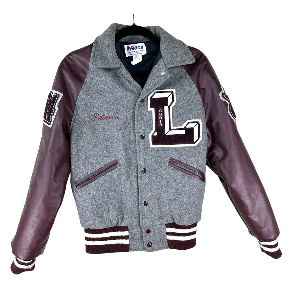 Choir Letterman Jacket Class of 2014 Varsity Retro Y2K Small